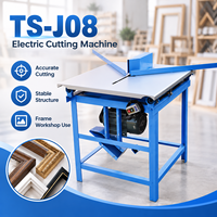 Machine de découpe d'angle à guillotine mobile pour cadres photo, moteur 1,5 kW 220 V Taisheng 110*75*70 cm