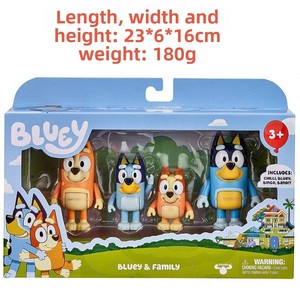 Muñeca articulada <span class=keywords><strong>Bluey</strong></span> de juguete, la más vendida transfronteriza, con accesorios de animación - Product Image 5