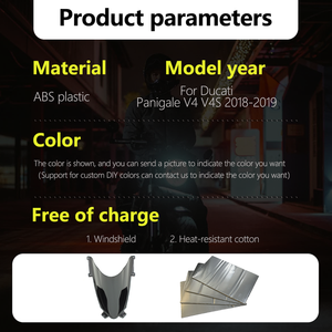 Kit de Carenado de Repuesto para Motocicleta Ducati Panigale V4 V4S 2018-2019, Carrocería de Inyección ABS, D1017-103a - Product Image 2