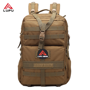 Lupu BL068 45L Waterproof Large Capacity Oxford Camouflage Fashion Tactical <b>Backpack</b> Internal Frame Zipper Closure Internal - Product Image 1