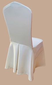 Three-Corner Pleated <b>Chair</b> <b>Cover</b> Spandex White/customized color Customized Size Stretchable Durable For Hotel <b>Wedding</b> - Product Image 4