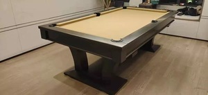 Tamaño <span class=keywords><strong>de</strong></span> uso comercial, cama <span class=keywords><strong>de</strong></span> pizarra <span class=keywords><strong>de</strong></span> 9 pies, 8 pies y 7 pies, mesas <span class=keywords><strong>de</strong></span> <span class=keywords><strong>billar</strong></span> <span class=keywords><strong>de</strong></span> estilo <span class=keywords><strong>americano</strong></span> con <span class=keywords><strong>mesa</strong></span> <span class=keywords><strong>de</strong></span> ping-pong <span class=keywords><strong>convertible</strong></span> y comedor - Product Image 6