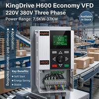 Variador de Frecuencia, Controlador de Velocidad de CA, Convertidor de Frecuencia VSD Trifásico 380V 2.2KW 75KW para Impresión y Empaquetado de Papel