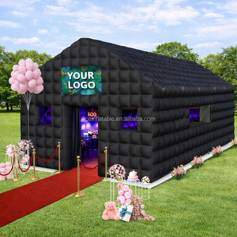 Commercial LED Inflatable Nightclub Tent Portable