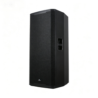 MUSES-925A Enceinte de Scène Active Professionnelle Double 15 Pouces DSP 800W RMS avec Boîtier en Bois pour Sonorisation Live
