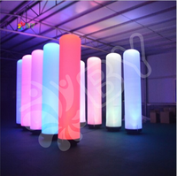 Pilier gonflable LED publicitaire, colonne gonflable, totem gonflable pour la décoration, vente chaude 2022