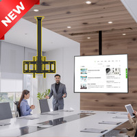 Soporte giratorio de elevación de Control remoto eléctrico para TV de techo para TV de 32-57 "soporte de pared de montaje en altura ajustable motorizado