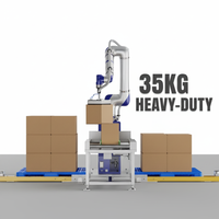 Paletizador Robótico JINWEI DS-CR35-U de 35 kg y 2246 mm, Resistente, IP67, CE UL, 8 piezas/min, ISO 10218, para la Industria Química y de Fertilizantes