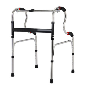 Déambulateur pliable et réglable en acier inoxydable Zhai Qiang pour personnes âgées, aide à la mobilité - Product Image 2