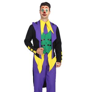 Disfraz de payaso de <span class=keywords><strong>Carnaval</strong></span> para hombre, disfraz de fiesta, Halloween, <span class=keywords><strong>joker</strong></span> - Product Image 2
