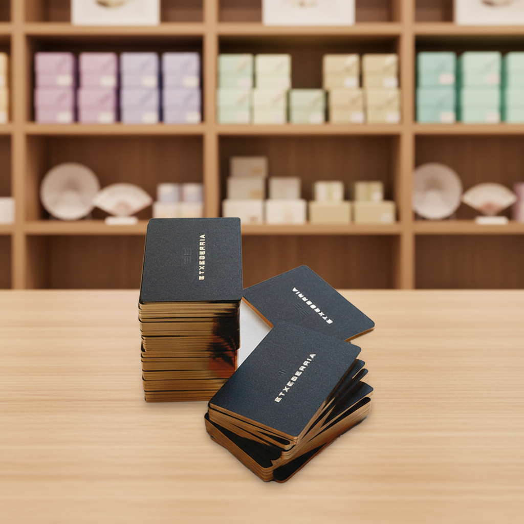 High Quality Black Gold Foil Stamping Business Card Offset Paper Cardboard Kraft Paper-Wholesale Paper & Paperboard Printing