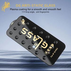 Venta al por mayor 9h 2.5D OG Protector de pantalla de vidrio para Samsung para <span class=keywords><strong>iPhone</strong></span> 15 14 13 12 16 Pro Max Og Protector de pantalla de vidrio templado - Product Image 3