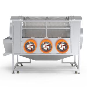Nuova Linea <span class=keywords><strong>di</strong></span> Macchine <span class=keywords><strong>per</strong></span> Popcorn ad Aria Calda Completamente Automatica, Riscaldamento Elettrico Industriale, Alta Produttività 120-150kg/h, Certificata ISO9001 CE - Product Image 5