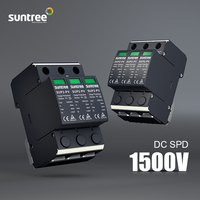 Appareil de protection de tension spd 1500 naturel40 IP20, surtension triphasé, courant continu