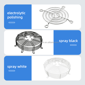 <span class=keywords><strong>Grille</strong></span> <span class=keywords><strong>de</strong></span> protection <span class=keywords><strong>de</strong></span> ventilateur industrielle personnalisée <span class=keywords><strong>en</strong></span> <span class=keywords><strong>acier</strong></span> <span class=keywords><strong>inoxydable</strong></span> et revêtement thermolaqué - Product Image 3