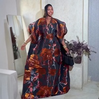 Robes africaines pour femmes, vêtements en tissu jacquard luxueux, robes traditionnelles nigérianes, vêtements africains grande taille pour femmes