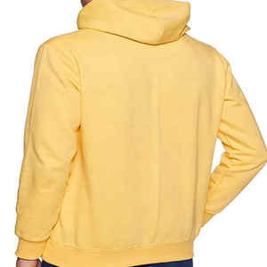 Vente en gros OEM Pull à capuche personnalisé Impression Logo 80 Coton 20 Polyester Sweat-shirt Sans ficelle Poches Hommes Pull à capuche - Product Image 2