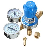 Détendeur de pression d'oxygène en aluminium avec débitmètre pour soudage MIG, réducteur de gaz acétylène propane 250 bars, entrée G5/8 DN40 CE ISO pour découpe