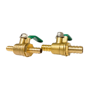 Nuevo Conector Neumático Profesional de Latón con Mango Largo, Controlador de Válvula de Bola Mini de Latón, Proveedor - Product Image 1