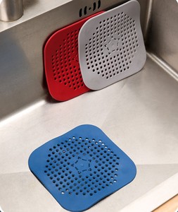 Filtro de silicona plegable para fregadero, protector de desagüe, atrapapelos y tapón para fregaderos de cocina y baño con ventosa - Product Image 4