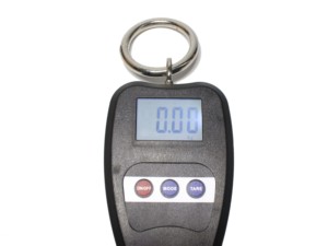 Báscula digital colgante de plástico OEM de 200 kg con pantalla LCD, dispositivo de pesaje personalizable 102A - Product Image 2