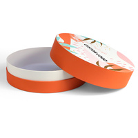 Boîte ronde en carton écologique pour chocolats, macarons, gâteaux, tube en papier biodégradable pour emballage cadeau de boulangerie