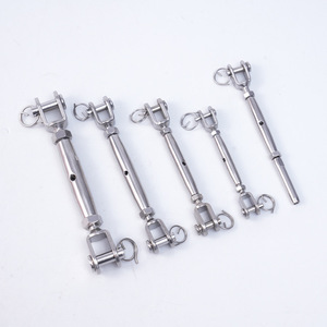 Tornillo tensor de acero inoxidable para cadena y cuerda, accesorios mecanizados para aparejos de cable, eslinga de elevación - Product Image 1