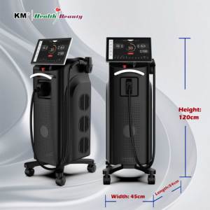 ลด 60% เครื่องกำจัดขนด้วยเลเซอร์ไดโอด 755 808 1064 940 4 Waves 3 Waves KM <span class=keywords><strong>Laser</strong></span> กำจัดขนด้วยเลเซอร์ไดโอดไทเทเนียม 808 นาโนเมตร เครื่องเลเซอร์ไดโอดไอซ์ - Product Image 2