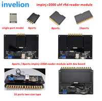 Impinj E710 puce UHF RFID Module de lecteur TTL Uart 4 Ports Module RFID à port unique longue portée 1-35M pour la Solution de synchronisation sportive