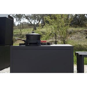 Contenedores Pequeños para Pizza Australiana, Suministros para Pizza, Puerta de Horno, Muebles, Gabinete de Cocina Exterior Negro - Product Image 2