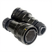 Konektor Audio Video Listrik Lampu Panggung 37 Pin Female Male Konektor Speaker