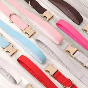 PET ARTIST Soft PU Hunde halsband & Leine Set für kleine Hunde-Stylish 5ft Pink, Schnell verschluss, Größe S (9-14 ") - Product Image 6