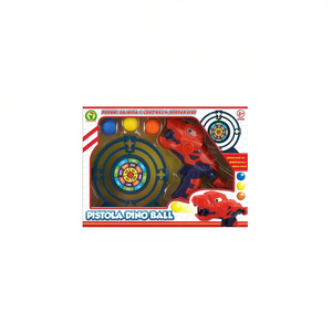 Pistola de juguete Dino Ball con objetivo y bolas suaves para niños mayores de 3 años - Product Image 2
