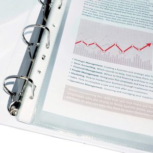 Heavy-Duty A4/<span class=keywords><strong>A5</strong></span> Tấm bảo vệ rõ ràng <span class=keywords><strong>PVC</strong></span> 3-Ring chất kết dính gia cố PP chất liệu cho các trường học văn phòng tài liệu nhựa bảo vệ - Product Image 1