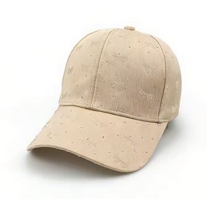 Nouvelle Casquette de Baseball Unisexe à 6 Panneaux en Toile 100% Polyester - Style Décontracté Vintage Rayé pour l'Extérieur, Protection Solaire et Évacuation de l'Humidité - Product Image 4