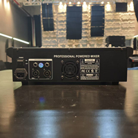 Console de mixage USB sans fil professionnelle 8 canaux PMX802D avec réverbération intégrée en alliage d'aluminium Bluetooth pour usage domestique et scénique