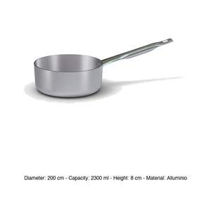 Casserole peu profonde en aluminium Ø 20 cm H 8 cm, 2,3 L Ballarini - Product Image 3