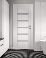 Fabricant chinois de pointe Porte intérieure de haute qualité personnalisée Conception de porte intérieure de chambre Portes d'intérieur pour maisons