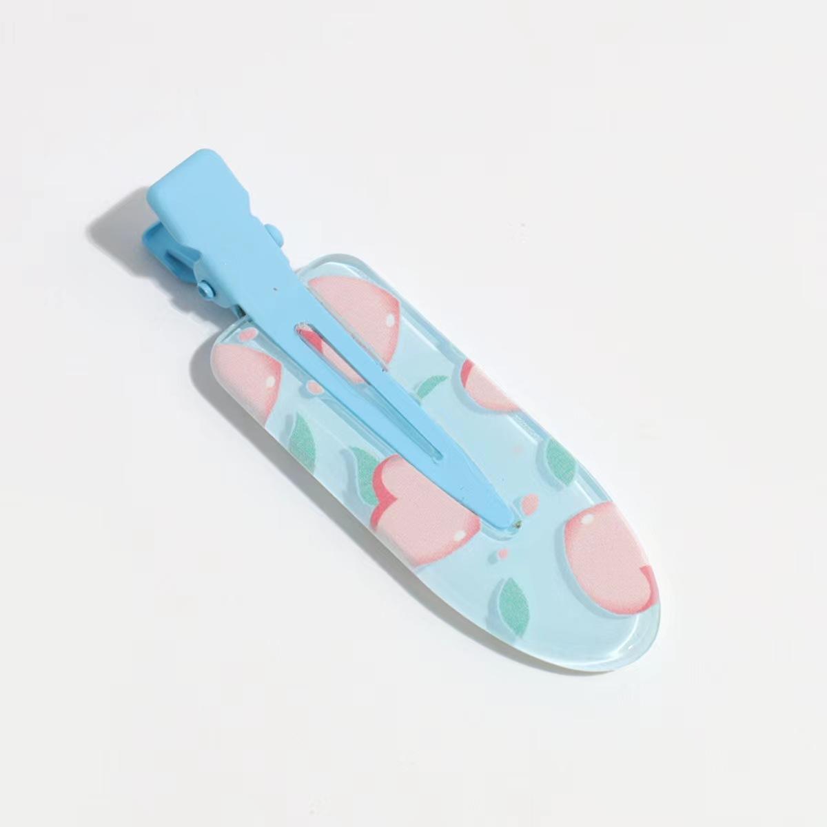 YIYI 2025 New Design Summer Girl Clips Cherry Fruit Cute Hair Accessories Fresh Color Series Hair Clips