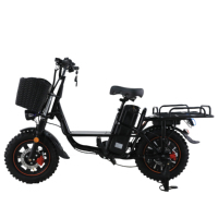Vélo électrique populaire russe de 16 pouces avec moteur sans balais, frein à disque, batterie au lithium, pour adultes, livraison à domicile, antidérapant