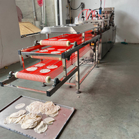 Machine à presser les tortillas en continu, machine à faire des roti, équipement pour faire des crêpes au canard rôti