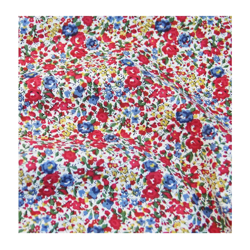 Tecidos têxteis atacado liberdade londres tecido 100% algodão floral impressão designer tecido