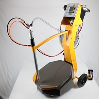 Boîte à poudre automatique électrostatique poudre Film revêtement peinture pulvérisateur pistolet Machine équipement pour peinture système métallique