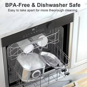 चुनाव पारदर्शी खिड़की बिल्ली पानी डिस्पेंसर 3.2l/108 औंस सुपर शांत और पालतू जानवर ऑटो फिल्टर स्टेनलेस स्टील बिल्लियों पानी फव्वारा - Product Image 4