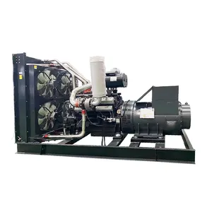 Generator diesel 1010kva daya tinggi 800kw generator diesel dengan mesin merek terkenal