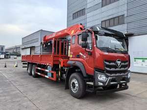 รถบรรทุก FOTON Auman 8*4 พร้อมเครนบูมแบบยืดหดได้ 10 ตัน 12 ตัน 14 ตัน เครนเคลื่อนที่ ความสูงยกสูงสุด 23.5 เมตร - Product Image 3
