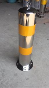 <span class=keywords><strong>Dia</strong></span> 219*500mm poste de seguridad de acero inoxidable alto, bolardos de tráfico, barrera de estacionamiento - Product Image 3