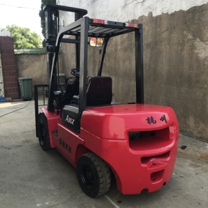 รถยกดีเซลฮั่นโจว A35 ยี่ห้อจีนแท้ ขนาด 3.5 ตัน เครื่องจักรก่อสร้างมือสอง รถยกดีเซลฮั่นโจว - Product Image 3