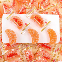 Hete Aanbieding 208g Sinaasappel Smaak Gummy Candy Zachte Kauwgom Snoep Groothandel Bulk Snack Leverancier