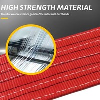 1t 2t 3t 4t 5t 6t 8t 10t 12t düz Web % kemer kayışı Polyester sonsuz kaldırma Eslinga kumaş dokuma düz Web Sling
